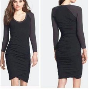 James Perse baseball tee dress in two colors